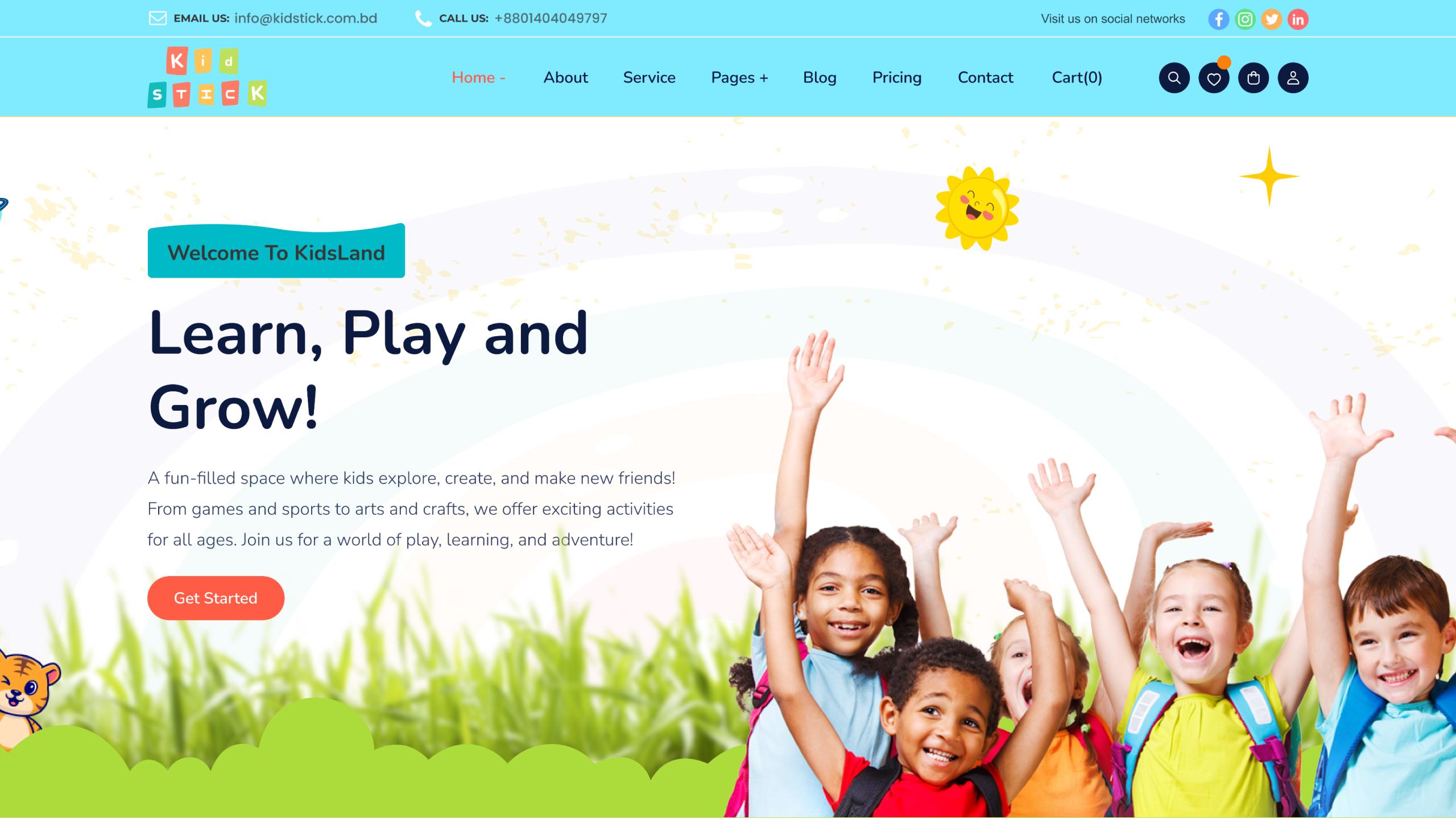 Kidstick – All-in-One Kids Event, Membership & Activity Management Platform (MERN)
